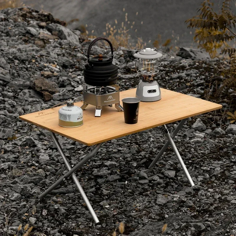 MOUNTAINHIKER โต๊ะพกพาสำหรับตั - Camping Cooking Table บทวิจารณ์และราคา