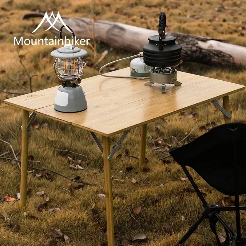 MOUNTAINHIKER โต๊ะพกพาสำหรับตั - Camping Cooking Table บทวิจารณ์และราคา