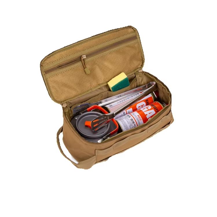 กระเป๋าเก็บเครื่องครัวผ้าอ็อกซ - Camping Outdoor Cooking Set บทวิจารณ์และราคา