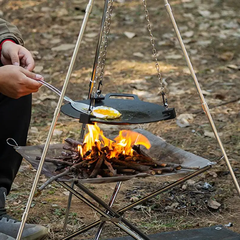 ขาตั้งสามขาอะลูมิเนียมสำหรับแค - Camping Cooking Multi Tool บทวิจารณ์และราคา