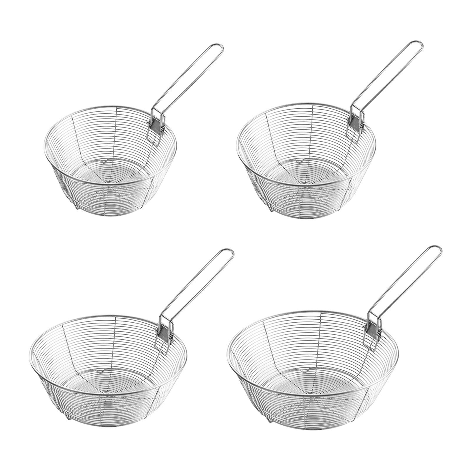 ตะกร้าทอด ตะกร้าทอดแบบลึก ตะกร - Camping Cooking Noodles บทวิจารณ์และราคา
