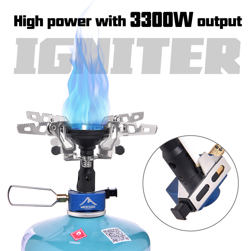 เตาแก๊สปิกนิกสำหรับตั้งแคมป์กล - Camping Cooking Fire บทวิจารณ์และราคา