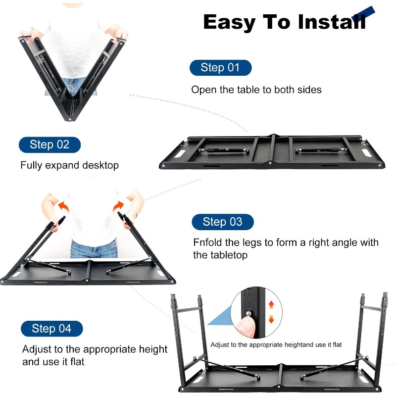 โต๊ะแคมป์ปิ้งแบบพับได้ ปรับระด - Camping Cooking Table บทวิจารณ์และราคา