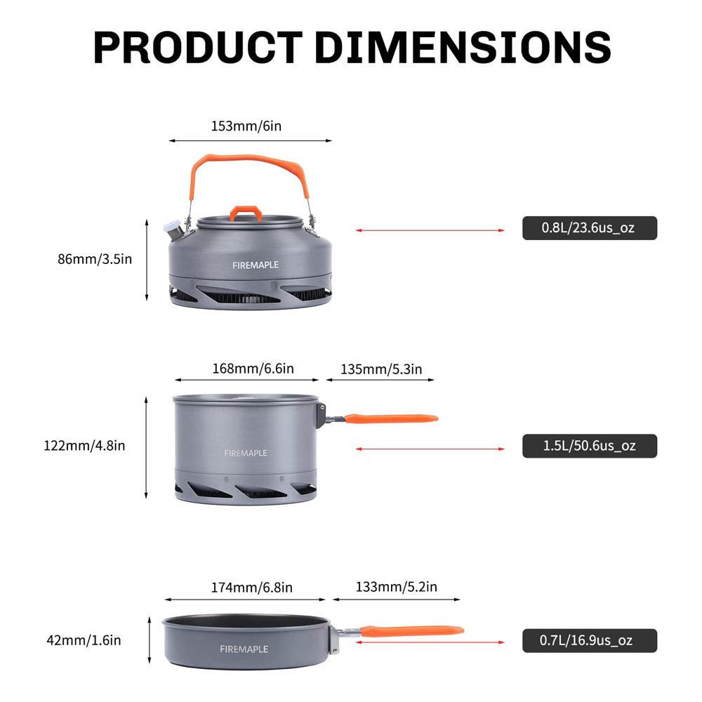 Fire Maple Camping เครื่องครัว - Camping Cooking Unit บทวิจารณ์และราคา