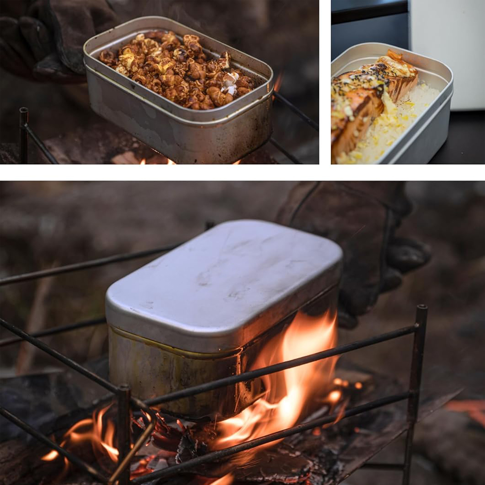 ที่จับกล่องเบนโตะแบบพับได้, ภา - Camping Outdoor Cooking Set บทวิจารณ์และราคา