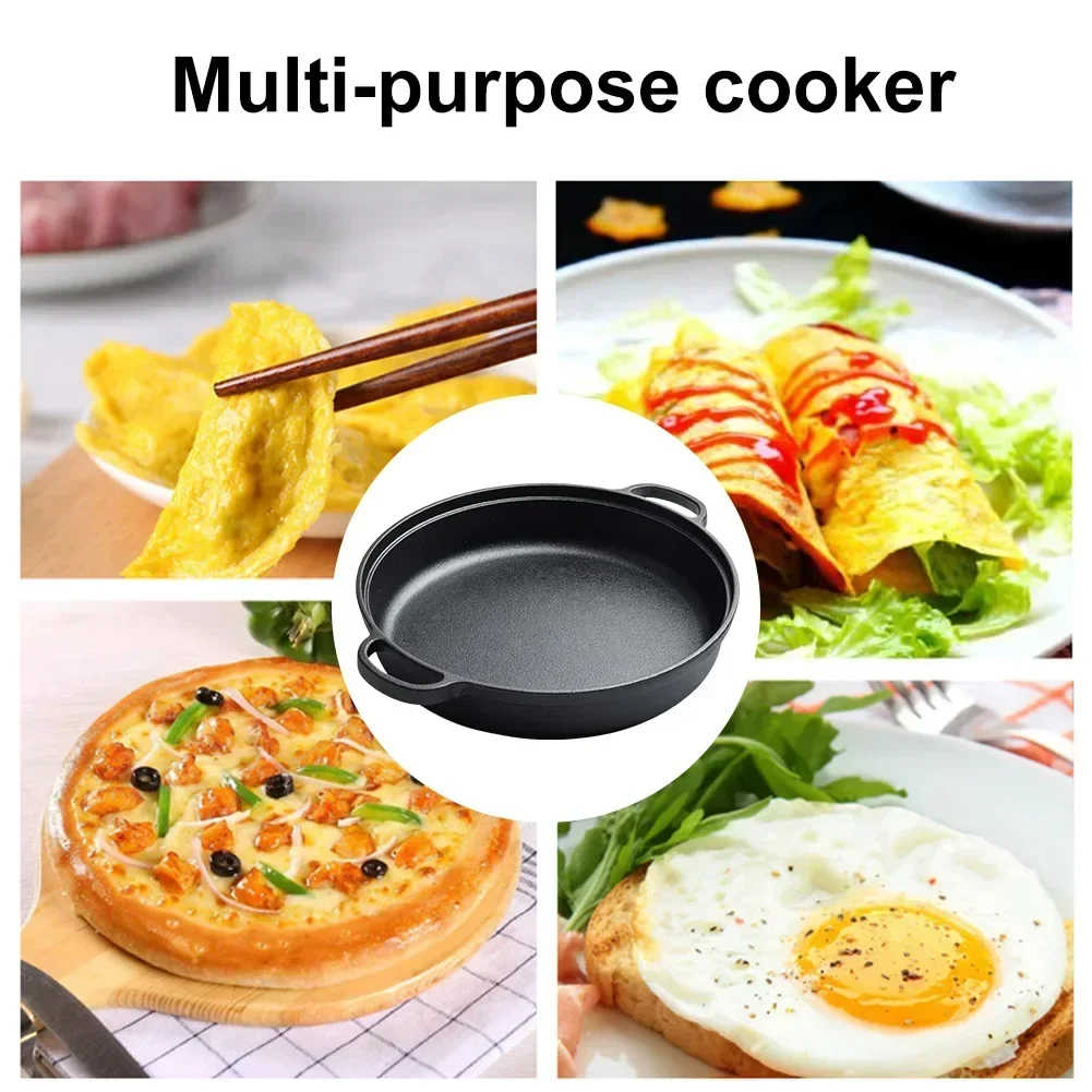 หม้อเหล็กหล่อแบบดัตช์โอ븐 พร้อม - Skillet Cast Iron Camp บทวิจารณ์และราคา