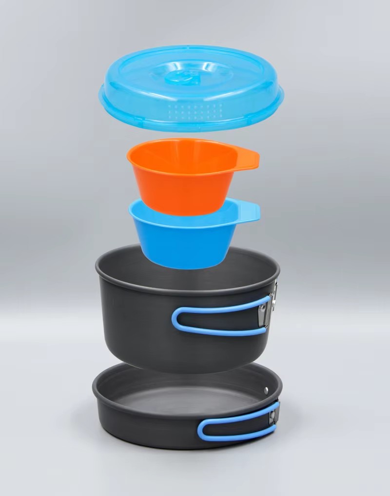 เครื่องครัวตั้งแคมป์แบกเป้หม้อ - Camping Cooking Pots And Pans บทวิจารณ์และราคา