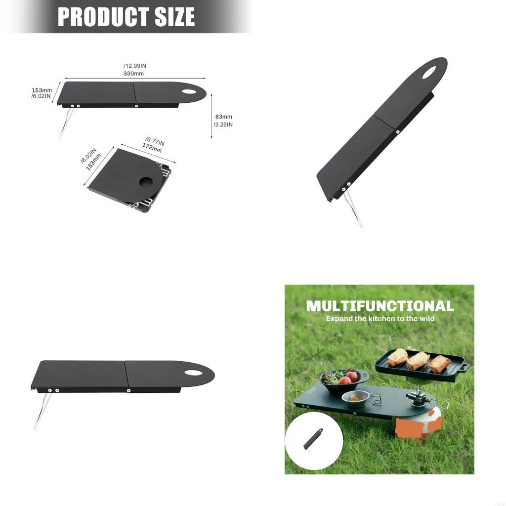 โต๊ะพับอเนกประสงค์ โต๊ะโลหะ โต - Camping Cooking Table Foldable บทวิจารณ์และราคา