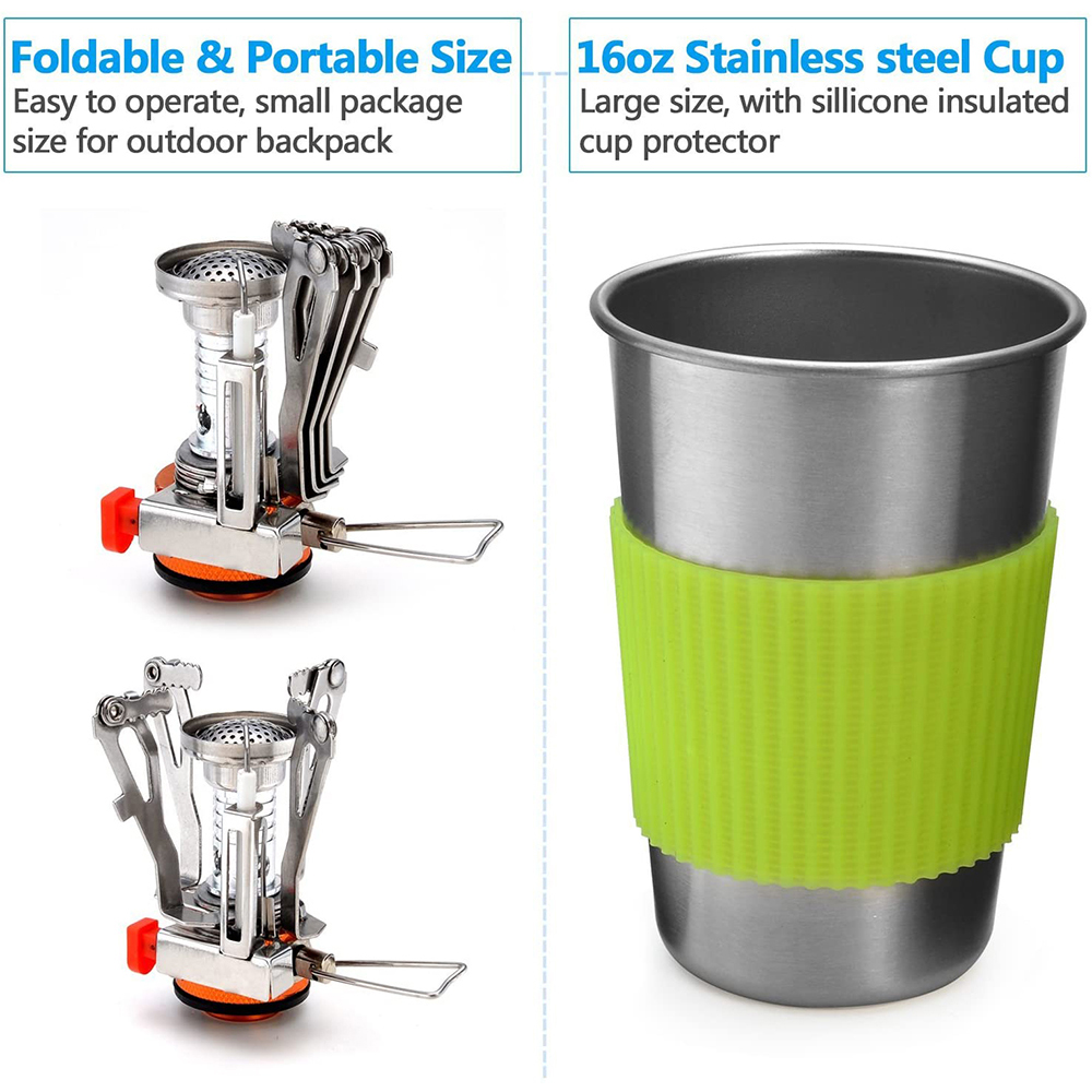 ชุดเครื่องครัวตั้งแคมป์พร้อมเต - Camping Cooking Unit บทวิจารณ์และราคา
