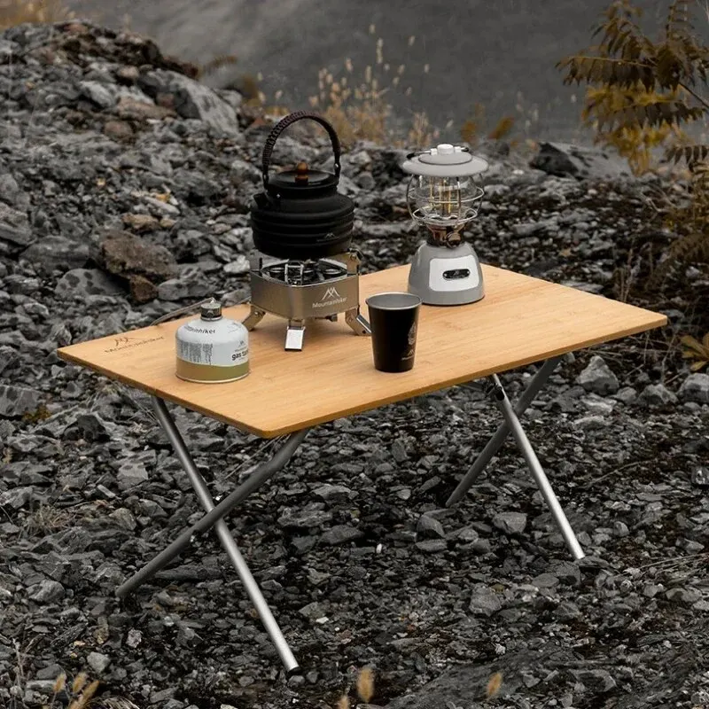 MOUNTAINHIKER 2/3 โต๊ะพับไม้ไผ - Camping Cooking Table บทวิจารณ์และราคา