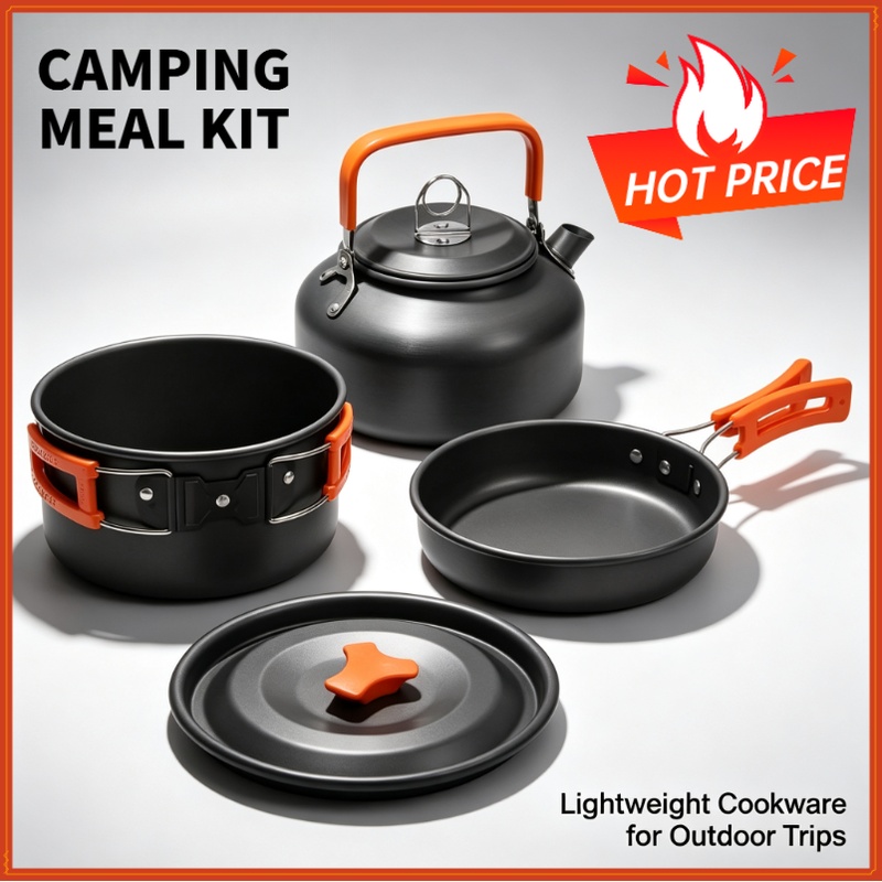 ชุดอุปกรณ์ทำอาหารสำหรับตั้งแคม - Camping Cooking Unit บทวิจารณ์และราคา