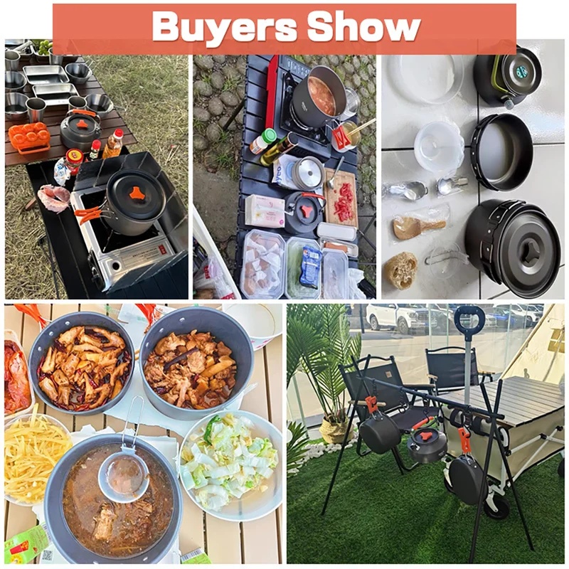 ชุดอุปกรณ์ทำอาหารสำหรับตั้งแคม - Camping Cooking Unit บทวิจารณ์และราคา