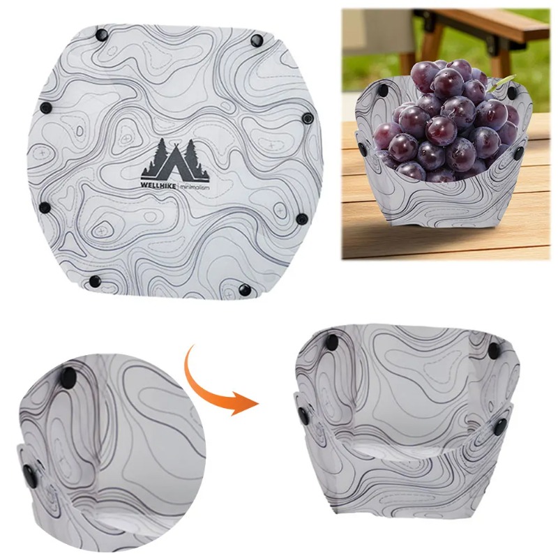 พับบนโต๊ะอาหารแบบพกพาชามจานชาม - Camping Cooking Unit บทวิจารณ์และราคา